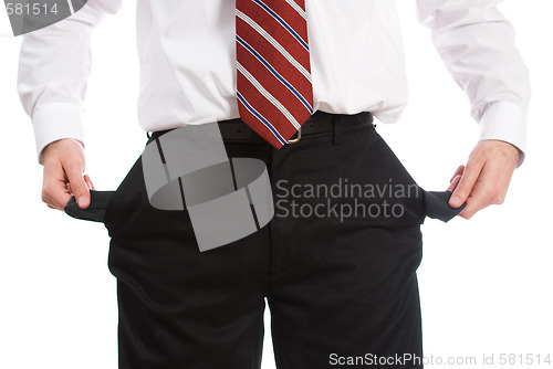 Image of Broke Businessman