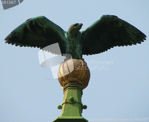 Image of Liberty Bridge detail - Budapest