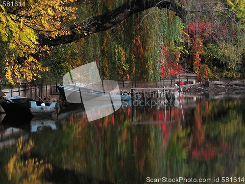 Image of Autumn colours - Herastrau Park