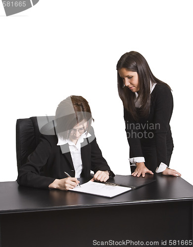 Image of Signing the contract