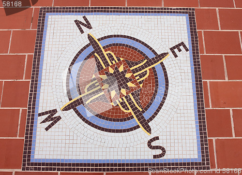 Image of Mosaic compass
