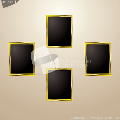 Image of gold picture frame