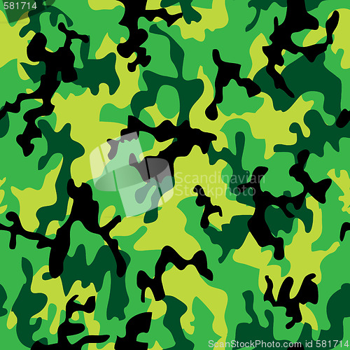 Image of camouflage deep jungle