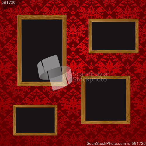 Image of four picture frames