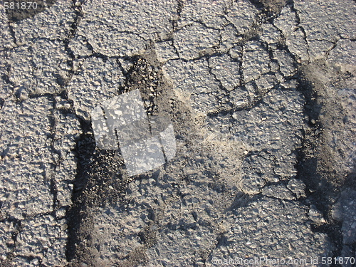 Image of Image in asphalt