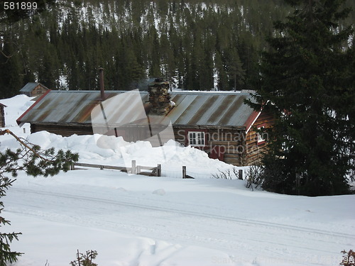 Image of Old farmhouse in the Mountains