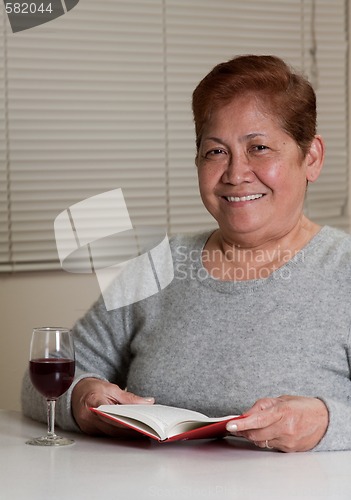 Image of Woman relaxing