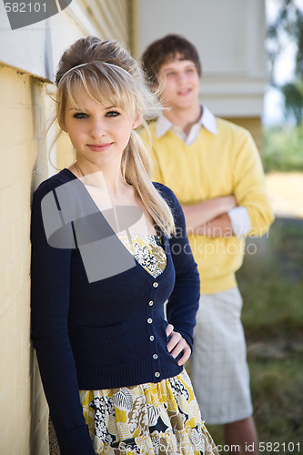 Image of Beautiful caucasian couple