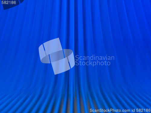 Image of Blue escalator background