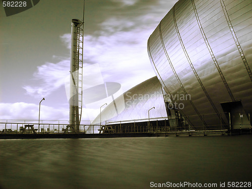 Image of Glasgow science center on Pacific Quay