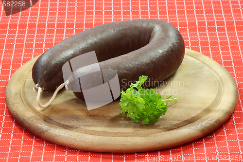 Image of Homemade blood pudding