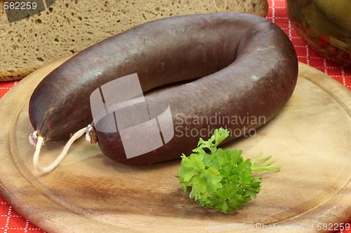 Image of Homemade blood pudding