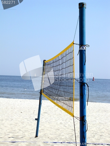 Image of beach volleyball