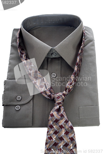 Image of New Shirt and Tie