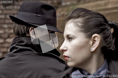 Image of vintage style couple