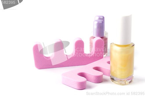 Image of pedicure beauty set