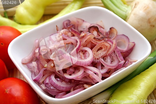 Image of red onions