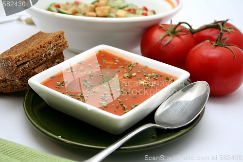 Image of fresh soup