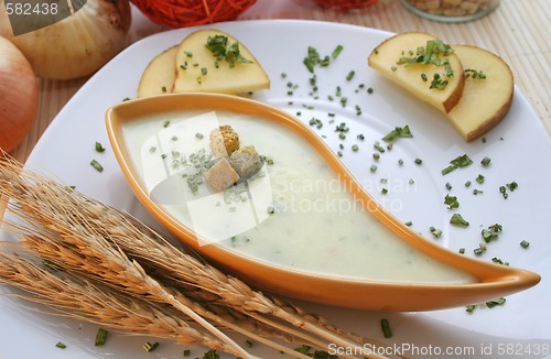 Image of soup of potatoes