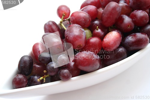 Image of red grapes