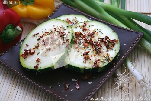 Image of fresh zucchini