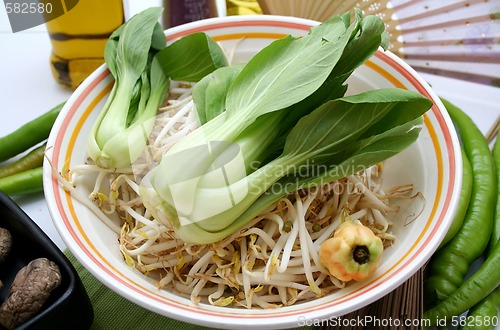 Image of Asian vegetables