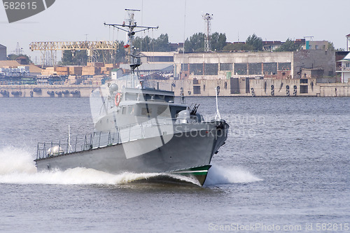 Image of Russian military boat