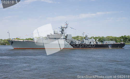 Image of Russian sentry rocket cruiser