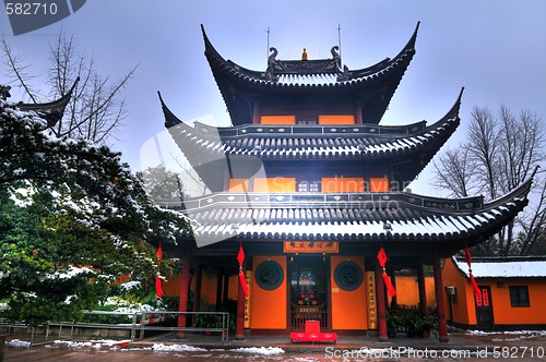 Image of Chinese buddhist shrine 