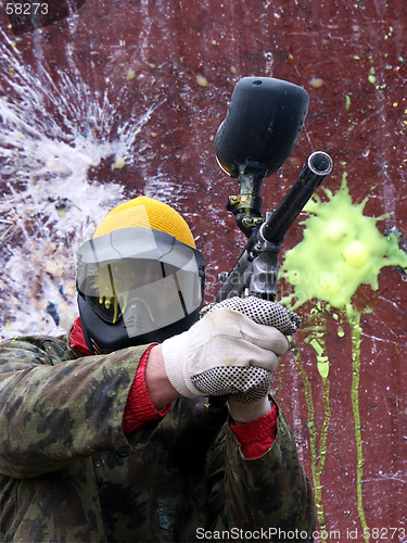 Image of paintballs