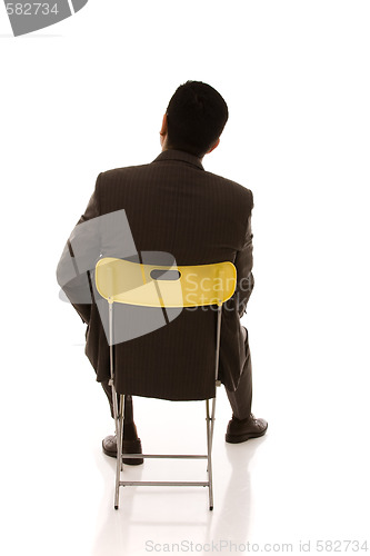 Image of Businessman back