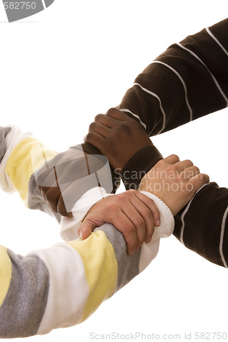 Image of multiracial team