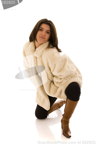 Image of sexy elegant woman