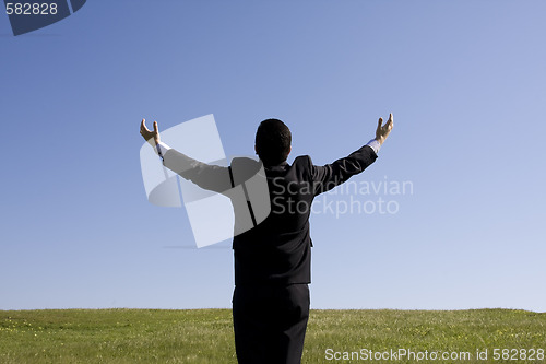 Image of Businessman success