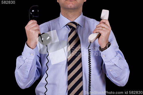 Image of choosing telecomunication
