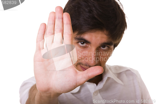 Image of Stop gesture