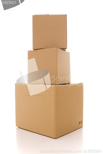 Image of cardboard box parcels