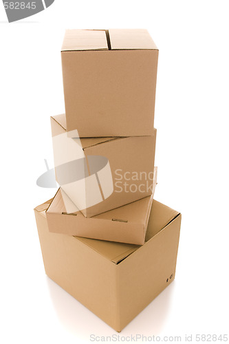 Image of cardboard box parcels