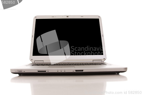 Image of Silver laptop