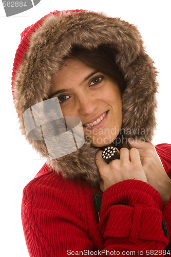 Image of sexy elegant woman