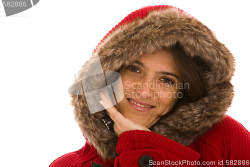 Image of sexy elegant woman