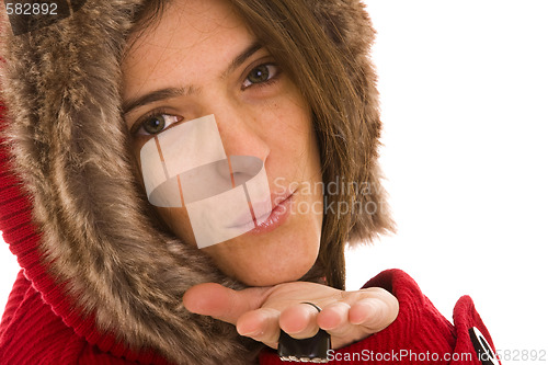 Image of sexy elegant woman