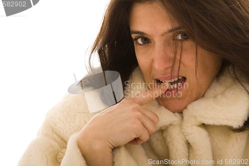Image of sexy elegant woman