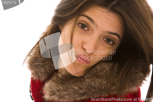 Image of sexy elegant woman