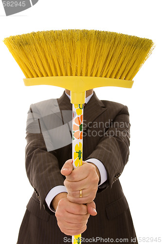 Image of Cleaning men