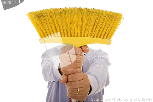 Image of Cleaning men