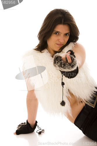 Image of sexy elegant woman
