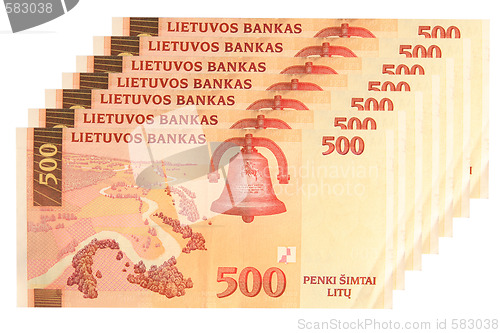 Image of Lithuanian currency