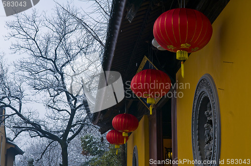 Image of Chinese buddhist shrine 