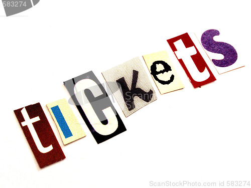 Image of tickets